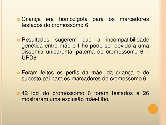 dissomia uniparental